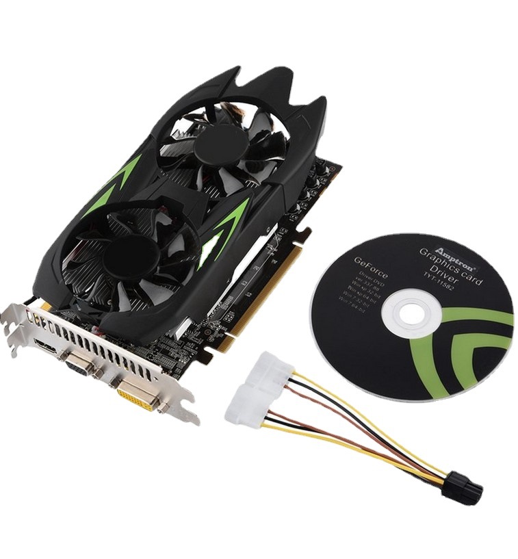 Gtx1050Ti Graphics Card 4g Ddr5 Desktop Graphics Card Computer Independent High-Definition Game Export Graphics Card