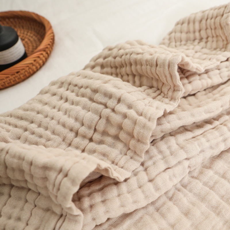 Tengmei baby gauze cotton wide-brimmed gauze children's quilt bath towel 110*110 fluorescent hug cross-border generation hair