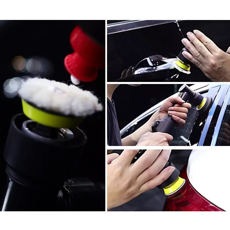Cross-Border Detail Polishing Machine Grinder Wholesale Lithium Battery Efficient Cleaning Tool Kit Waxing Fine Polishing Car Beauty