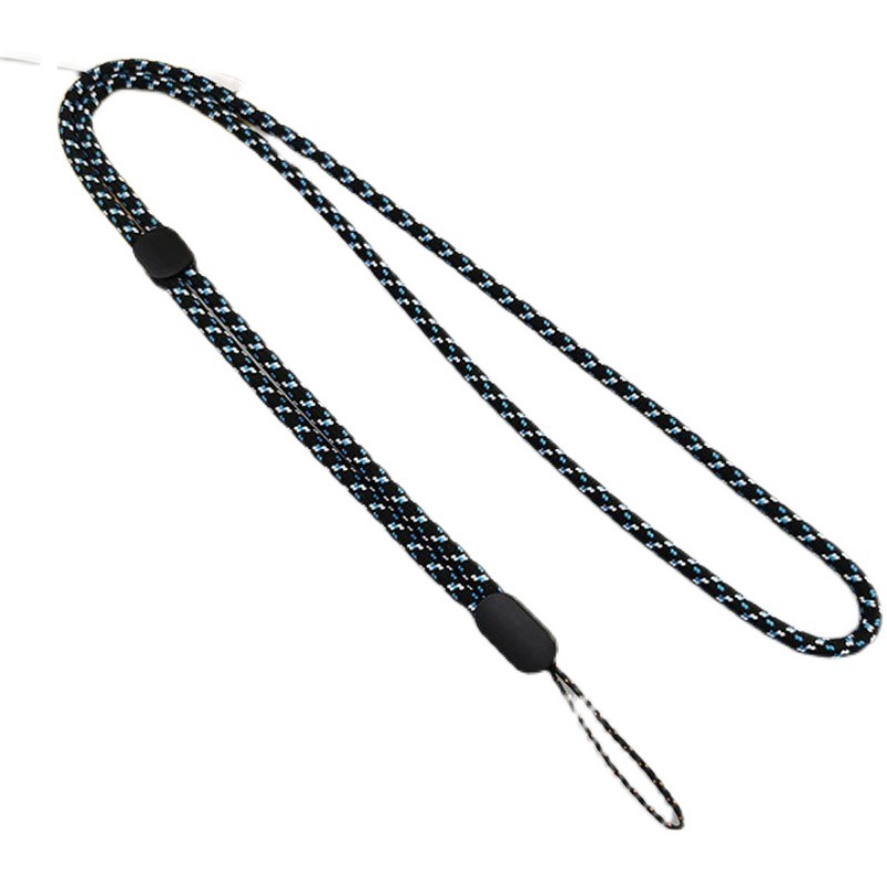 Suitable for small camera MM5 flashlight woven strap halter plus adjustable real key lengthened neck strap mobile phone rope