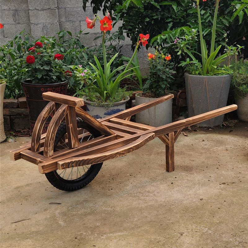 Балансирующая машина для игр с родителями, деревянная тачка, антикварная