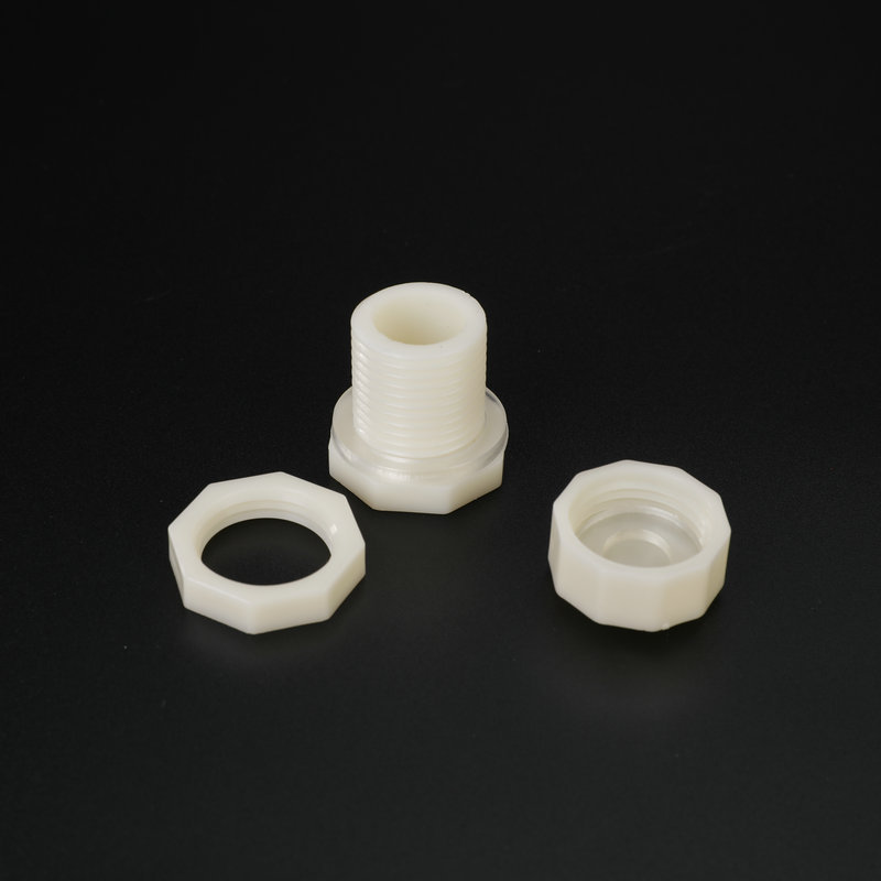 4 points outer wire ABS water tank connector manufacturer 4 points outer tooth connector humidifier inlet and outlet through connector