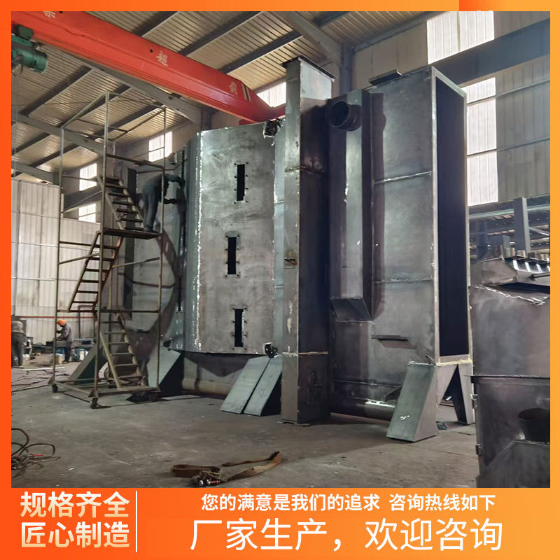 Hanging chain shot blasting machine spraying all-in-one machine through type full-automatic sandblasting machine cleaning rust removal oxide scale customization