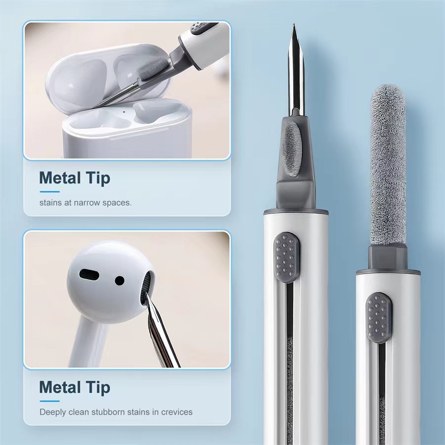 Cross-border new Bluetooth headset cleaning pen manufacturers disposable computer portable roller brush supply in stock suit