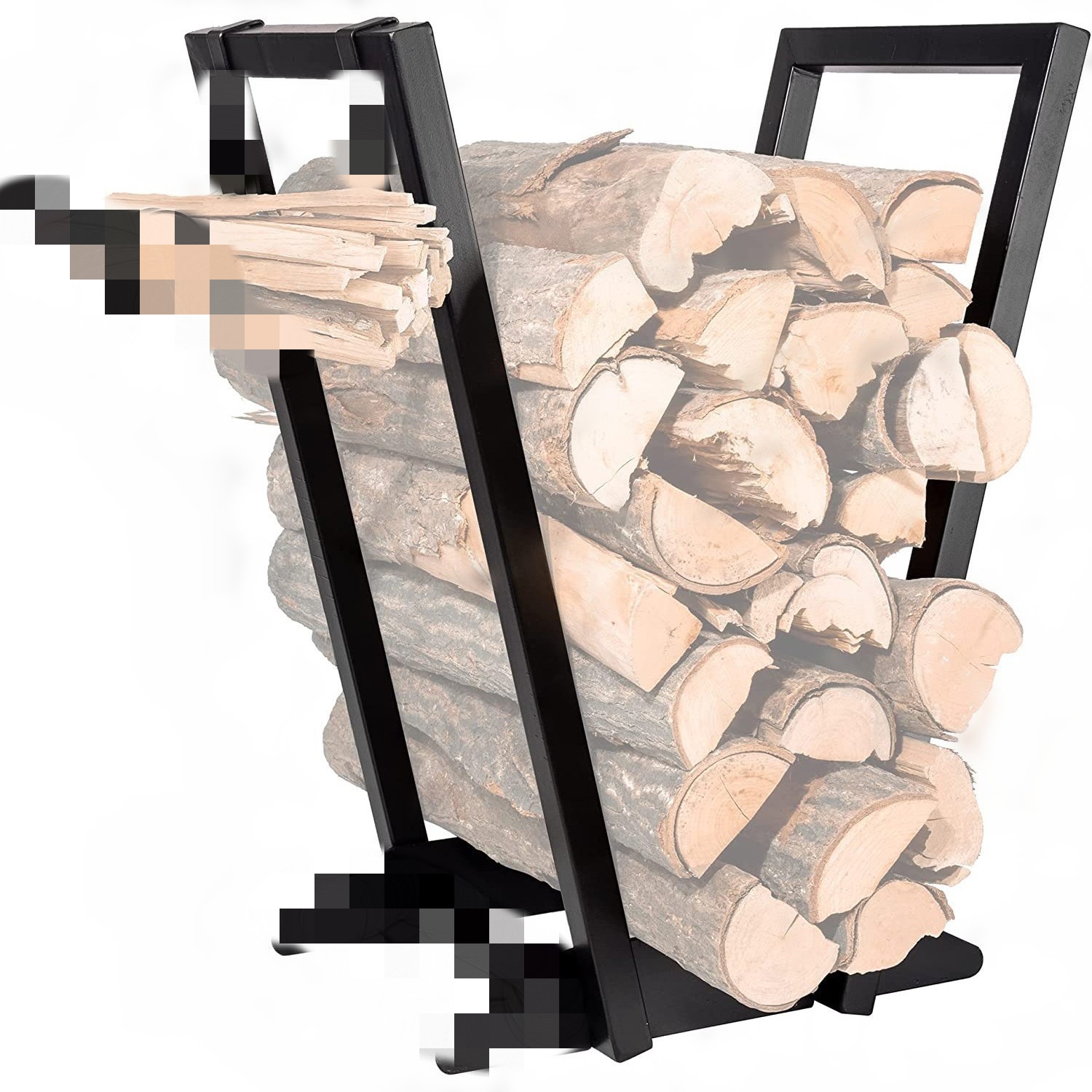 Cross-border special simple firewood rack outdoor wood storage rack heavy-duty wood storage rack indoor fireplace firewood rack