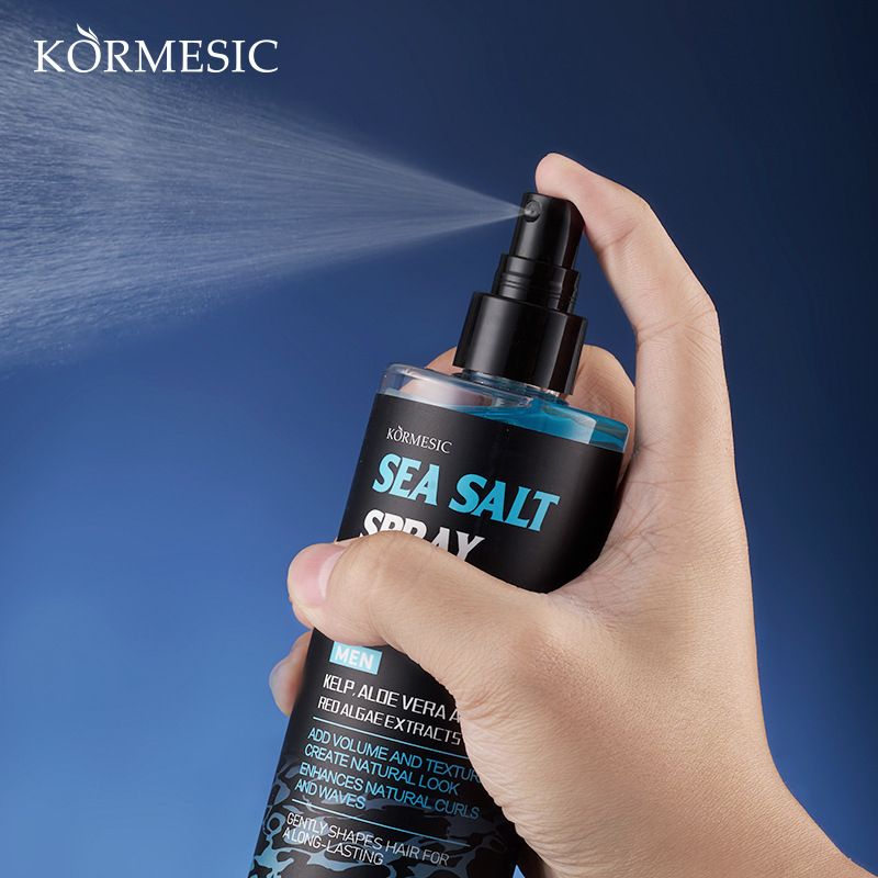 Kormesic Men's Refreshing and Hydrating Sea Salt Spray Sea Salt Spray Cross-Border Export Manufacturer Wholesale
