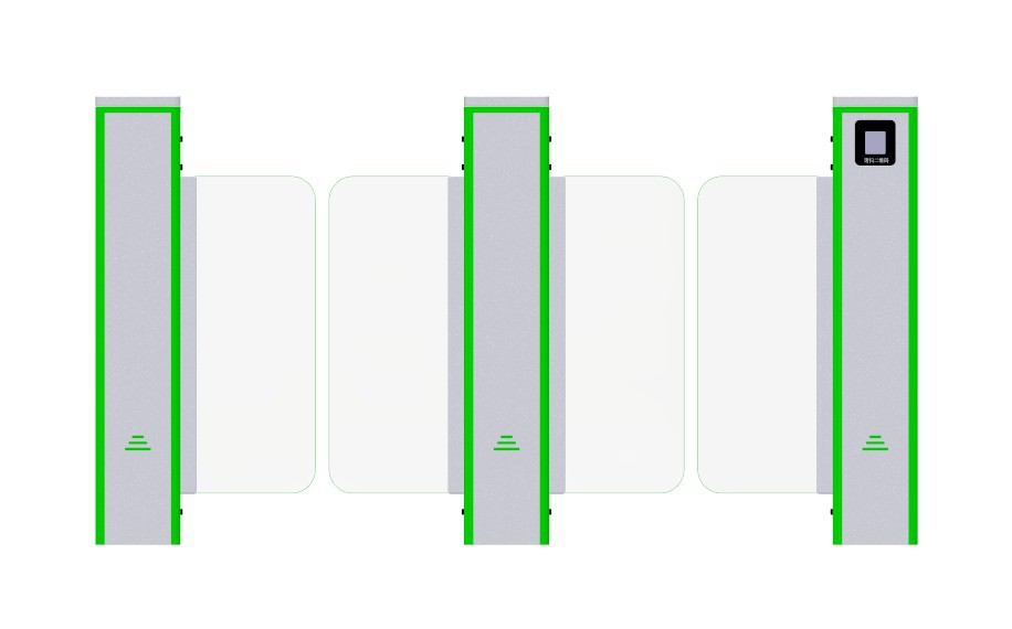 Playground Access Control Unpowered Management System Turnstile Barrier Unpowered Access Control
