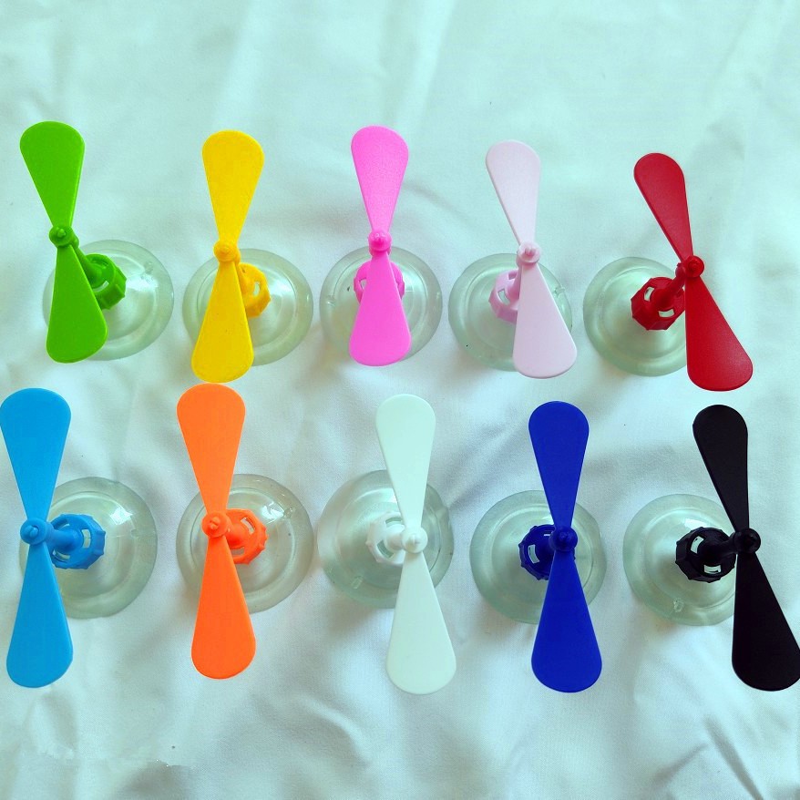 Personalized electric car motorcycle helmet bamboo dragonfly suction cup decoration Harley helmet safety helmet rotatable windmill