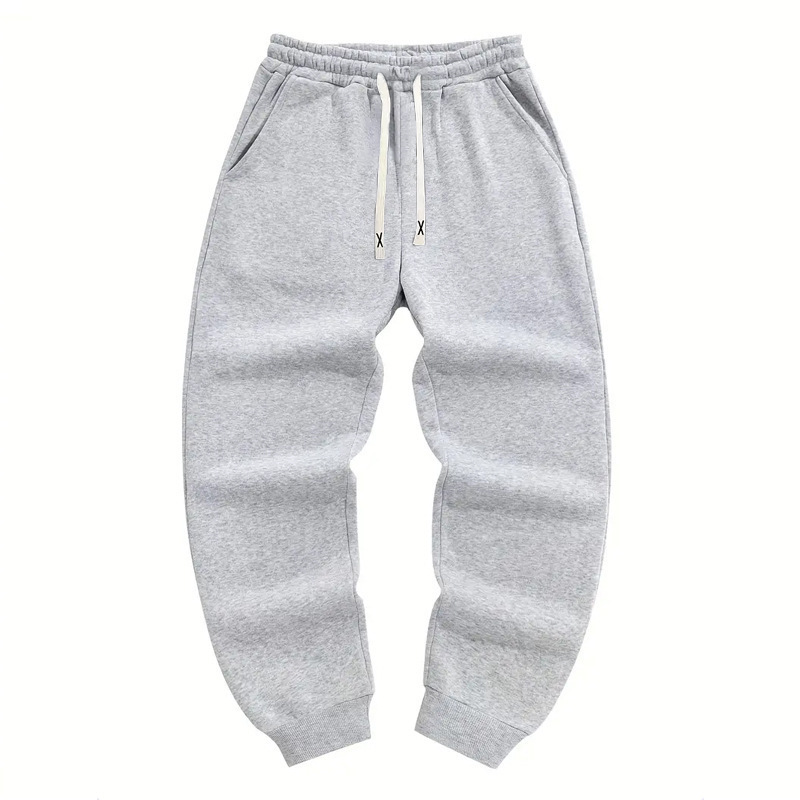 Cross-border High Street New Men's Solid Color Sweatpants Teenagers Men's Sports Leg Pants