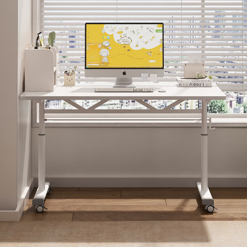 Mobile Table Home Lifting Computer Desk Student Study Desk and Chair Combination Desk Adult Writing Desk Middle School Desk and Chair