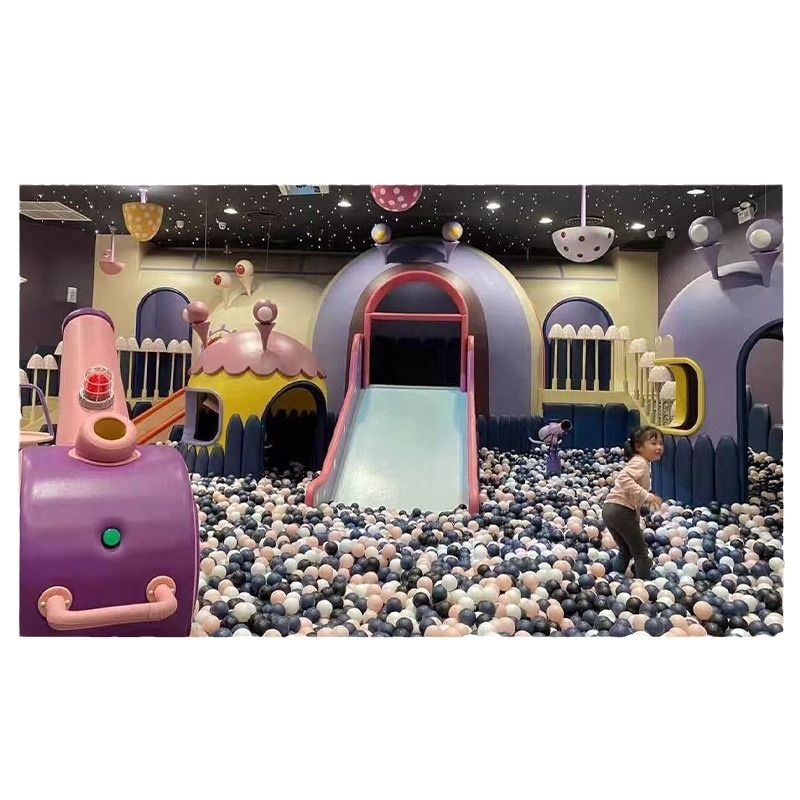 2025 New Naughty Castle Children's Park Indoor Complete Set of Shopping Mall Large Amusement Park Equipment Amusement Park Facilities