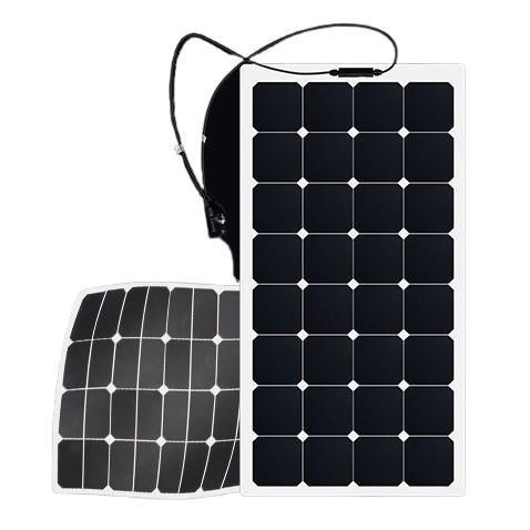 Гибкая солнечная панель 100W для крыши электромобиля