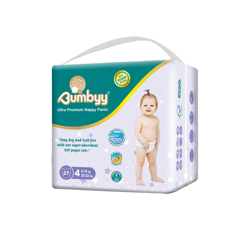 Baby Pull-Up Pants Customized Soft Baby Pull-Up Pants Breathable Dry Pants Diapers Diapers
