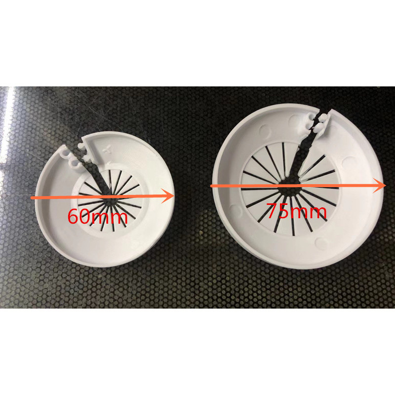 Не нужно разбирать головку распылителя, пластиковая декоративная крышка, пластиковая декоративная бабочка, пластиковая декоративная пластина