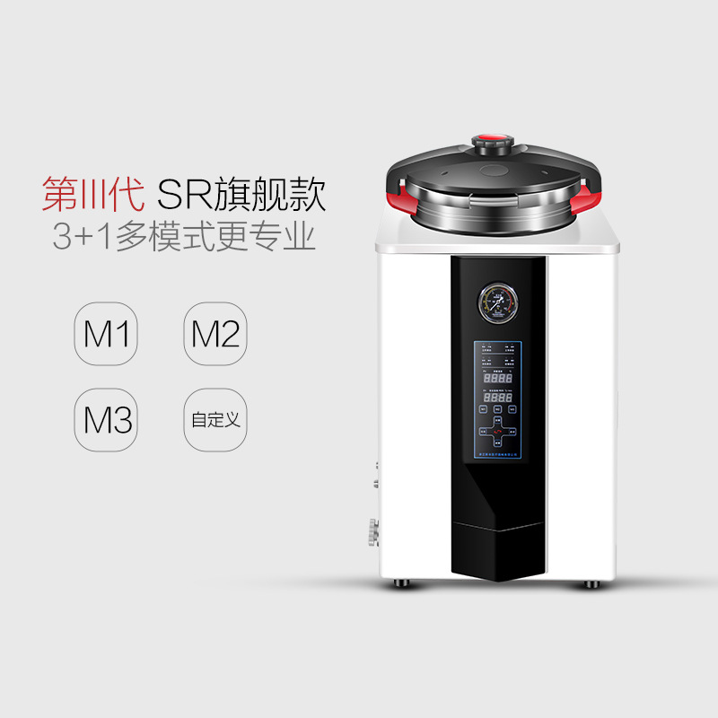 Xinfeng High Temperature and High Pressure Steam Sterilizer Laboratory Automatic Stainless Steel Portable Sterilizer Sterilizer Small