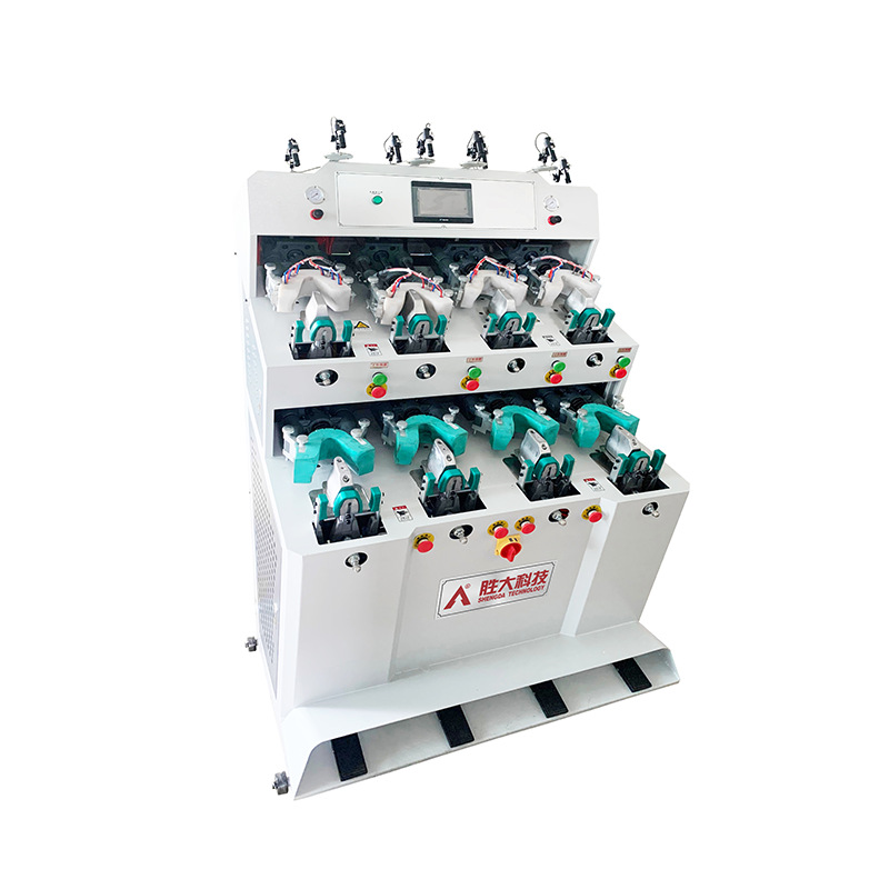 Shengda Technology Guangdong is suitable for different shoe types, intelligent horizontal four-hot four-cold heel setting machine factory outlet