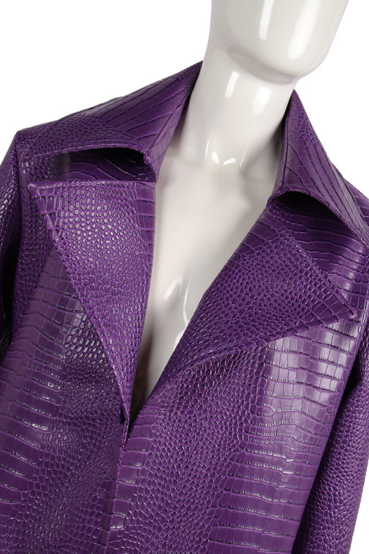 Purple Leather Jacket