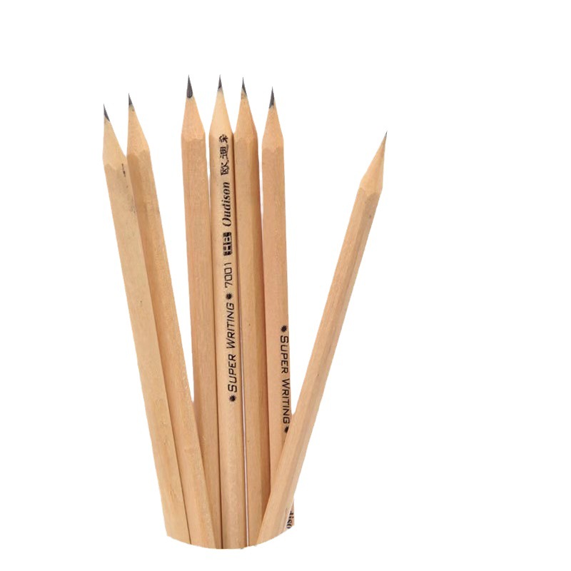 hb pencil exam primary school student environmental protection non-toxic hexagonal log pencil sketch children pencil 100 PCs wholesale