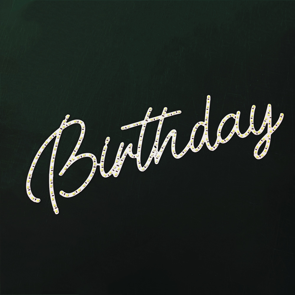 5V Light Panel Aluminum-Based Light Panel Word Circuit Board Light Source Luminous Word Circuit Board Neon Light Panel Light Source