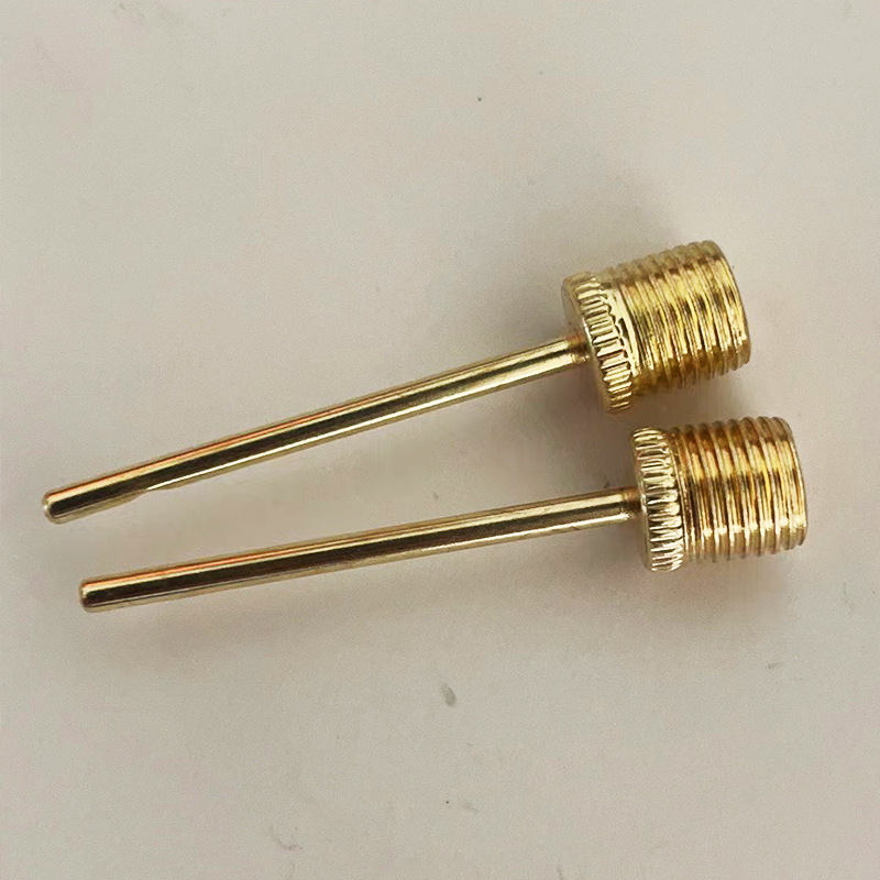 Source manufacturers air needle American pump ball needle basketball football balloon stainless steel air needle metal inflatable needle