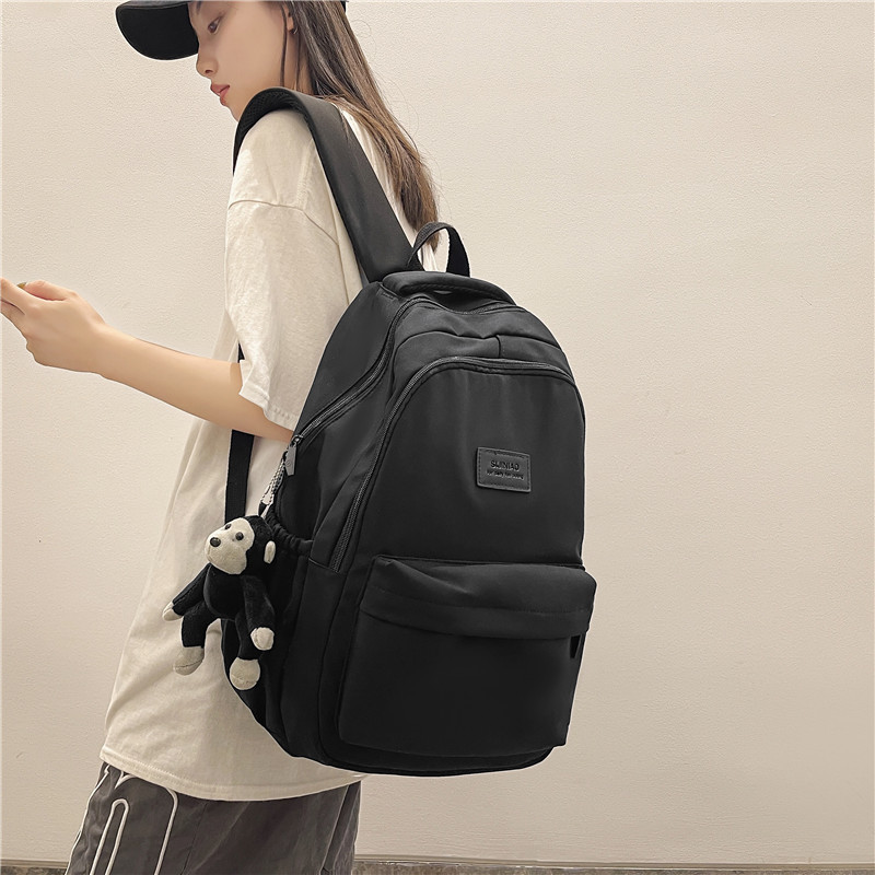 Schoolbag Female College Students Korean Fashionable Large Capacity High School Girl Junior High School Student Backpack Japanese Computer Backpack Women