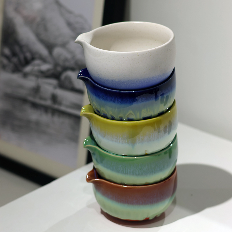 Japanese Style Matcha Large Caliber Standard Matcha Bowl Tea with Kiln Glaze Japanese and Korean Style Tea Soup Bowl Porcelain Bowl