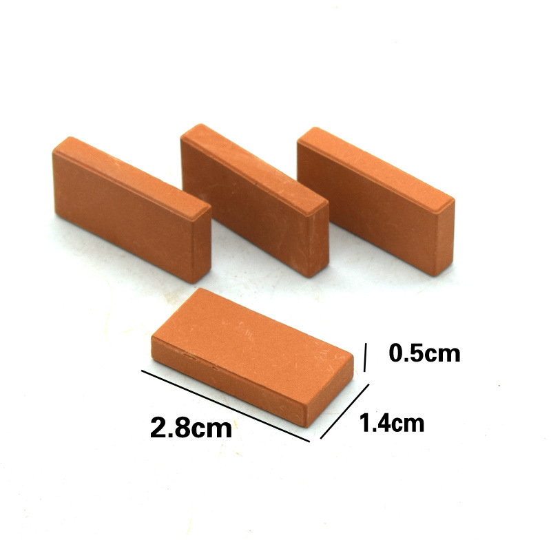 1:12 Model Simulation Brick Ceramic Building Blocks Educational Toys Little Masons Building House Red Brick Handmade Shop