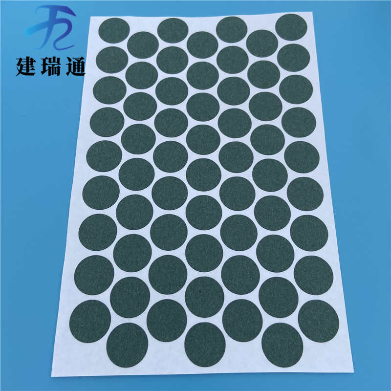 In-Stock Wholesale Highland Barley Paper Insulation Pads Hollow Solid 18650 Lithium Battery Adhesive Single-Cell Double-Cell Green Shell Paper