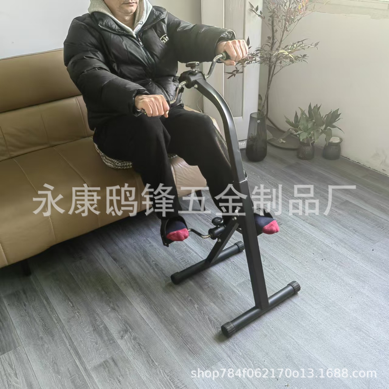 Rehabilitation Exercise Bike for the Elderly, Pedal Bike, Stepper, Stroke Hemiplegia Upper and Lower Limb Home Fitness Equipment in Stock