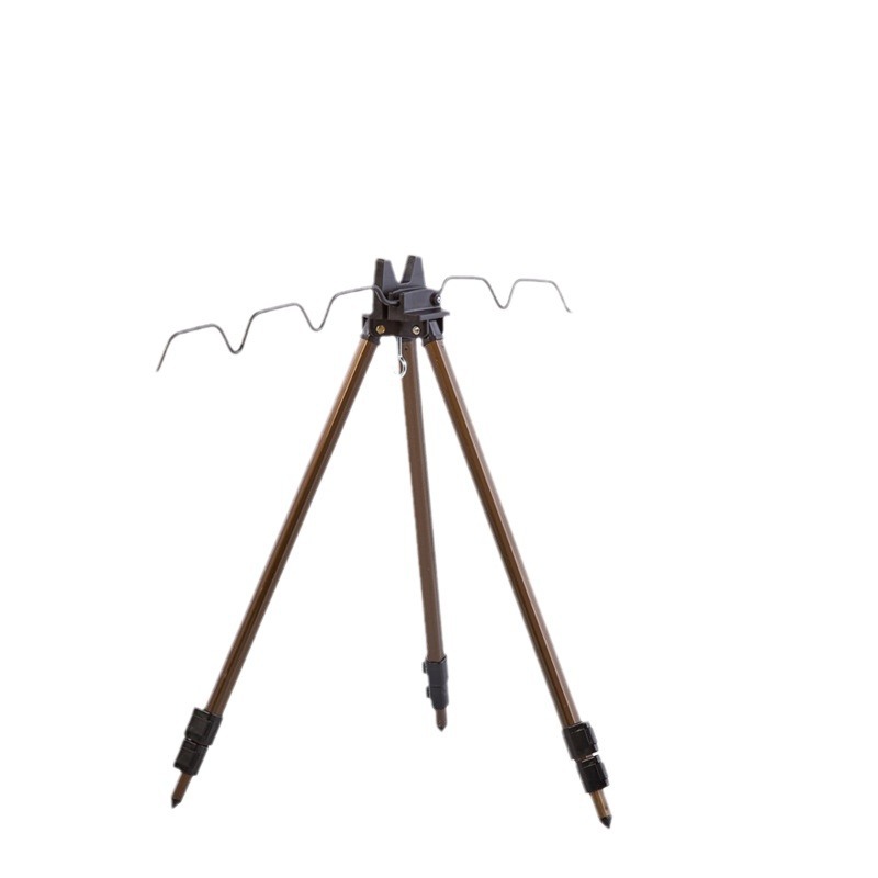 Spot Wholesale Sea Rod Tripod Aluminum Alloy Tripod Telescopic Fixed Bracket Position Long-Range Sea Rod Bracket