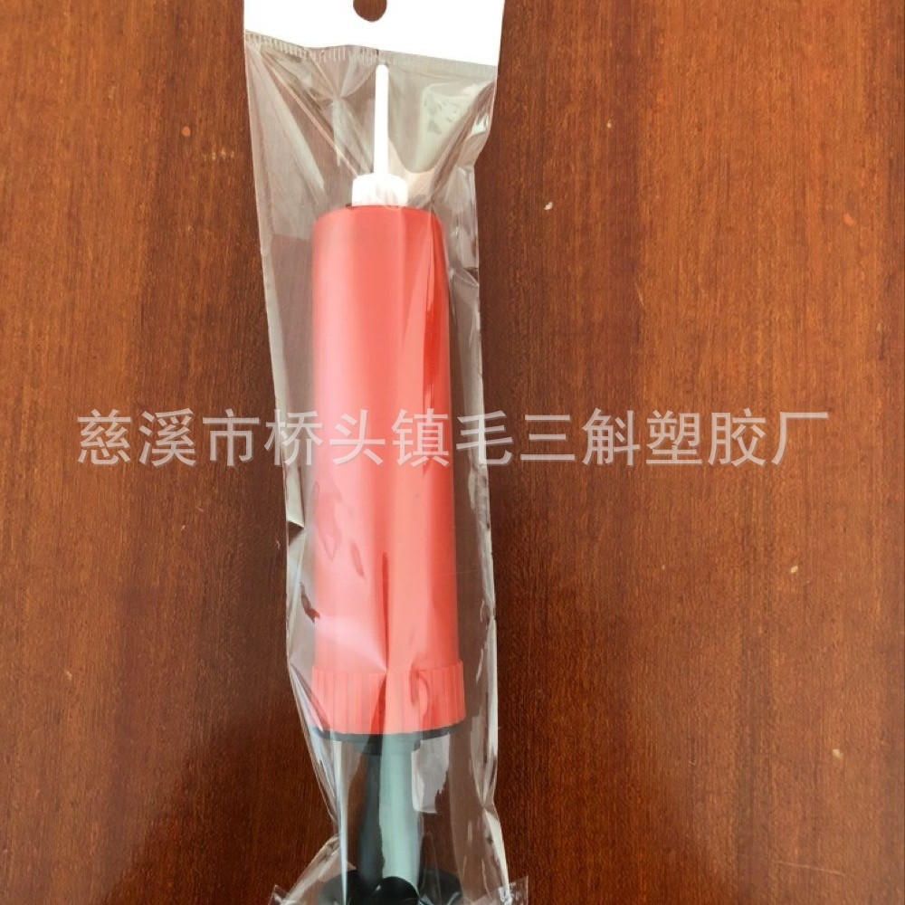 Manufacturers supply high quality ball PVC ball inflatable cylinder with air needle syringe pump mini hand pump