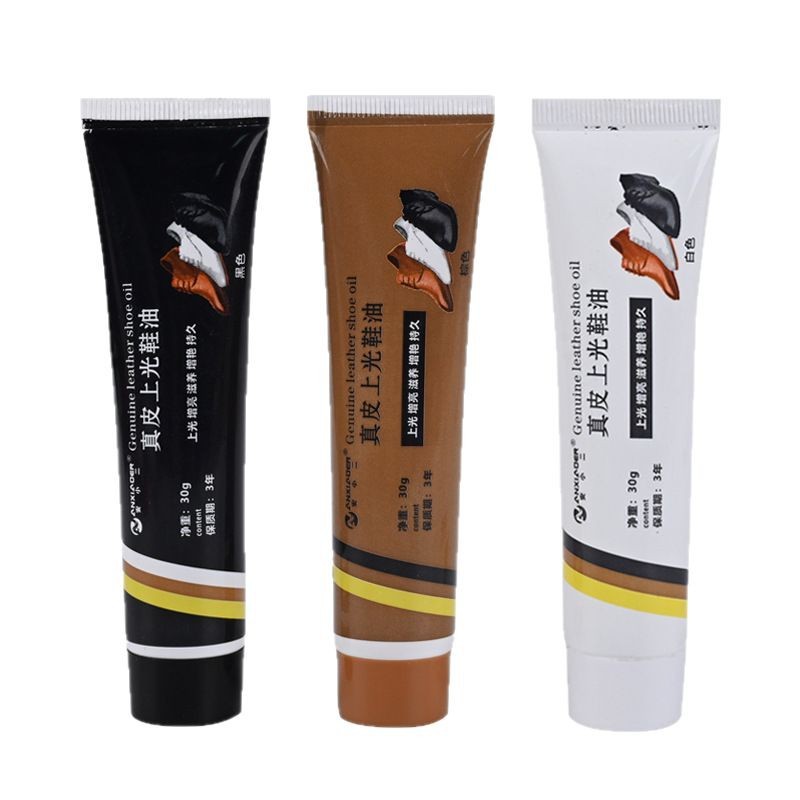 Shoe Polish Genuine Leather Sheep Oil Leather Leather Shoes Leather Clothes Two-In-One Maintenance Oil Black White Brown Manufacturer Wholesale