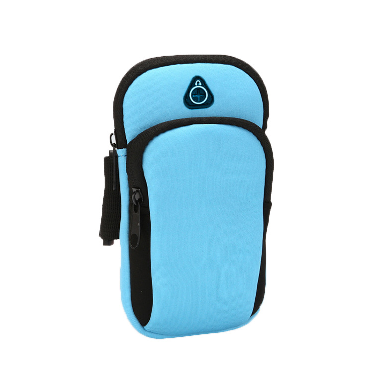 Running Mobile Phone Arm Bag Wrist Bag Women's Sports Fitness Equipment Arm Arm Cover Men's Summer Arm Belt Storage Bag Artifact
