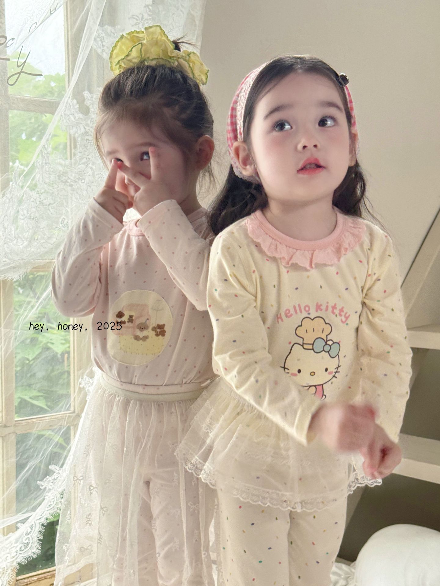 Пижамы Hey Honey для мальчиков и девочек, комплект из 200 Clarka на осень и термобелье, чисто хлопковые пижамы