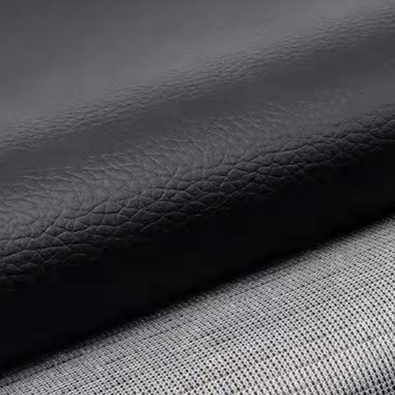 D90 small litchi grain leather 0.6mmpvc artificial leather bags handbags car cushion sofa leather fabric wholesale