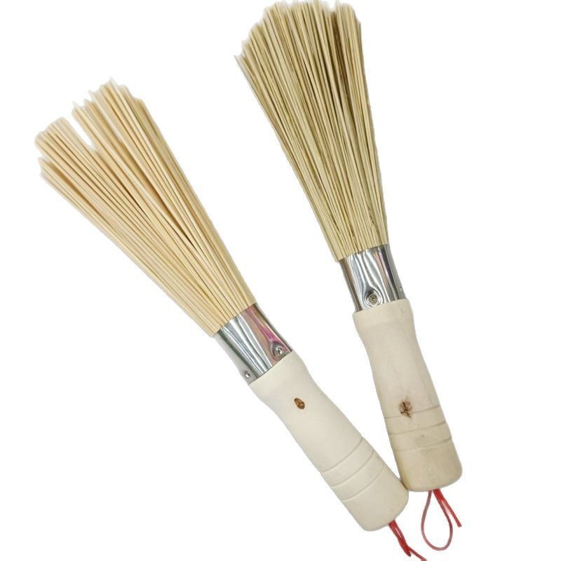 Wholesale Bamboo Pot Brush Kitchen Pot Washing Bamboo Brush Cleaning Stove Bamboo Brush Dishwashing Brush Pot Washing Brush Old-Fashioned Bamboo Brush