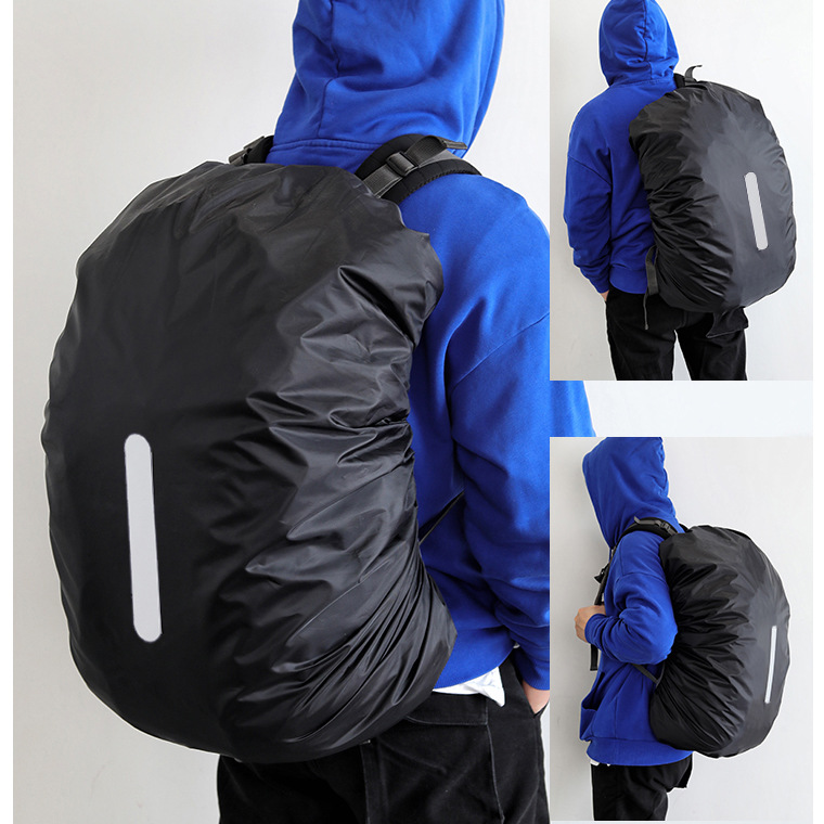 Factory wholesale backpack rain cover outdoor mountaineering backpack waterproof cover schoolbag rain cover reflector 2080 liters