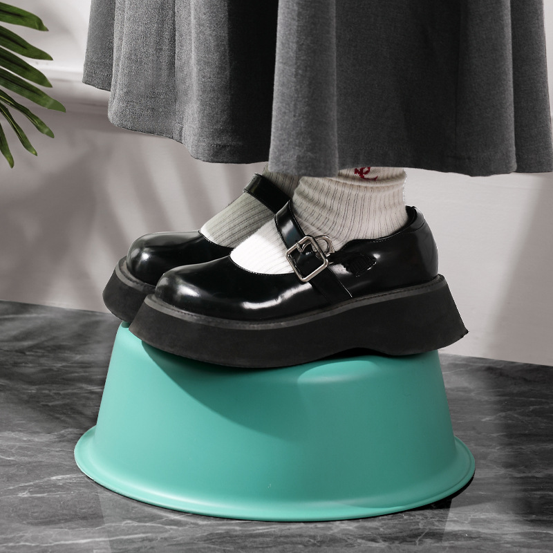 Casual Household Washbasin Plastic Laundry Foot Soak Large Student Dormitory Laundry Thickeneded High Temperature Resistant Small Basin