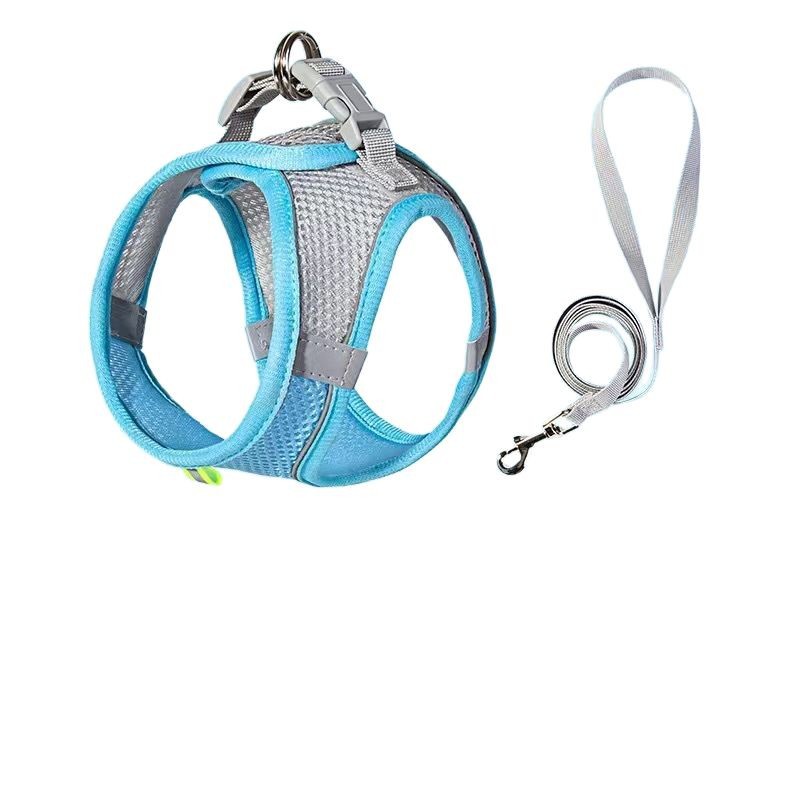 Cat Traction Rope Anti-break Dog Rope Summer Out Special Cat Walking Rope Vest Chest Strap Cat Rope Supplies