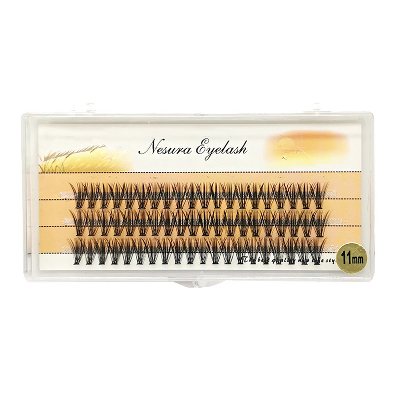 A variety of hot melt hair false eyelashes small red book 20p thick spot eyelashes 30D big eye curling hand wholesale