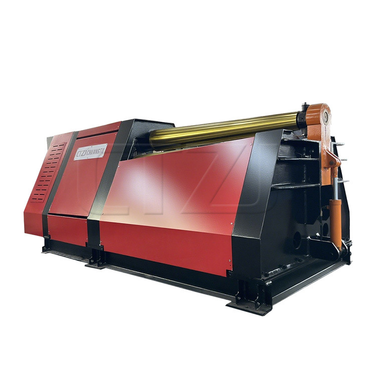 Chuangtu W12 Series 8*1500 Four-Roller Cone Machine 8mm Thick 1.5m Wide Stainless Steel Material Suitable for