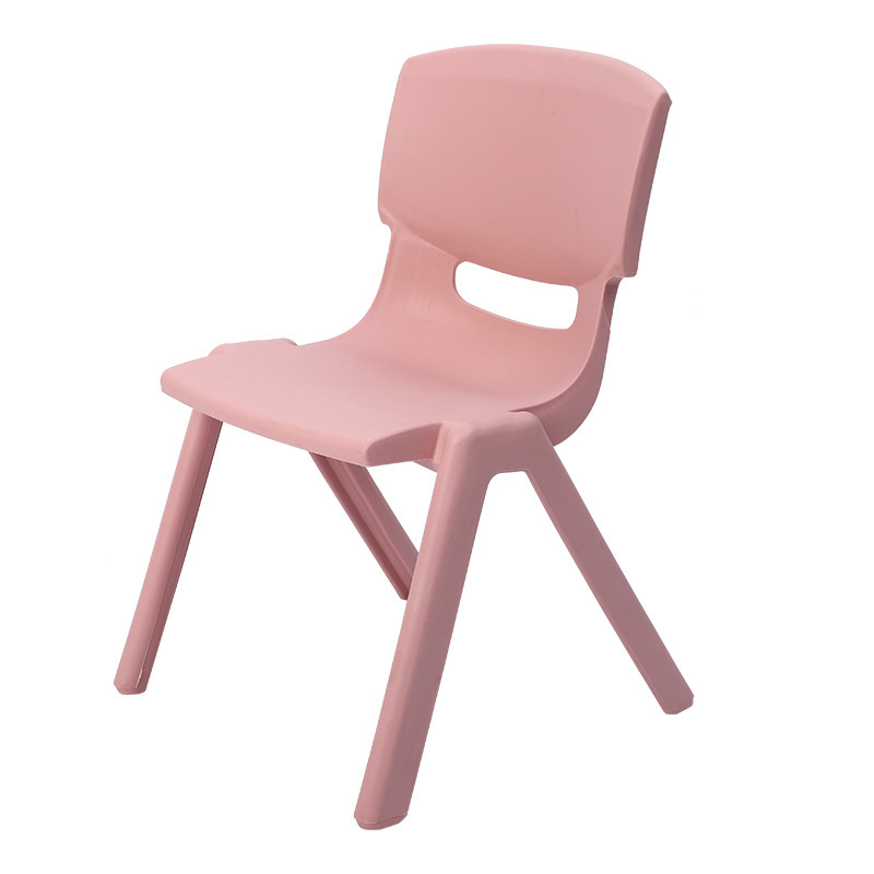 Children's Backrest Stool Kindergarten Chair Plastic Desk and Chair Household Gift Children's Chair Thickened Children's Toddler Stool