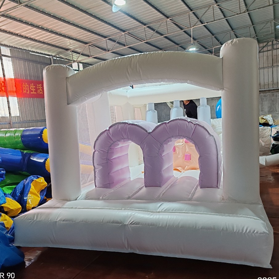 Internet Celebrating Inflatable Wedding Trampoline European and American Children's Party Trampoline Castle Indoor Household Small Bubble House Tent