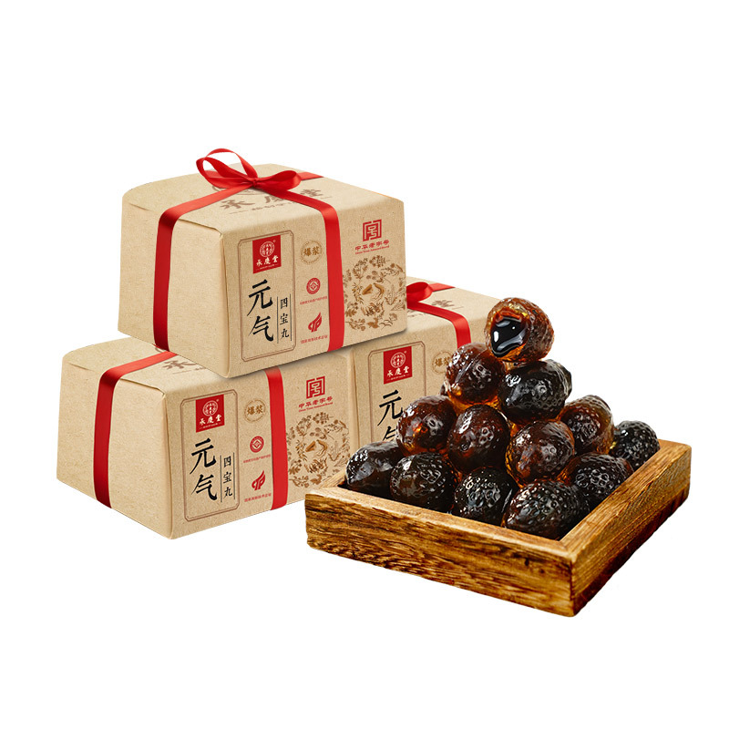 Chengqingtang Yuanqi Four Treasures Paste Nourishing Candy (Astragalus, Codonopsis, American Ginseng, Ophiopogon) Paste Recipe Is Crafted for Nourishment and Ready to Eat