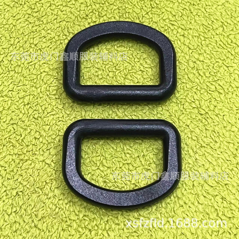 Производитель в наличии, 1 дюйм утолщенная пластиковая пряжка D, 25мм пластиковая плоская круглой формы, 2.5см аксессуары для багажа