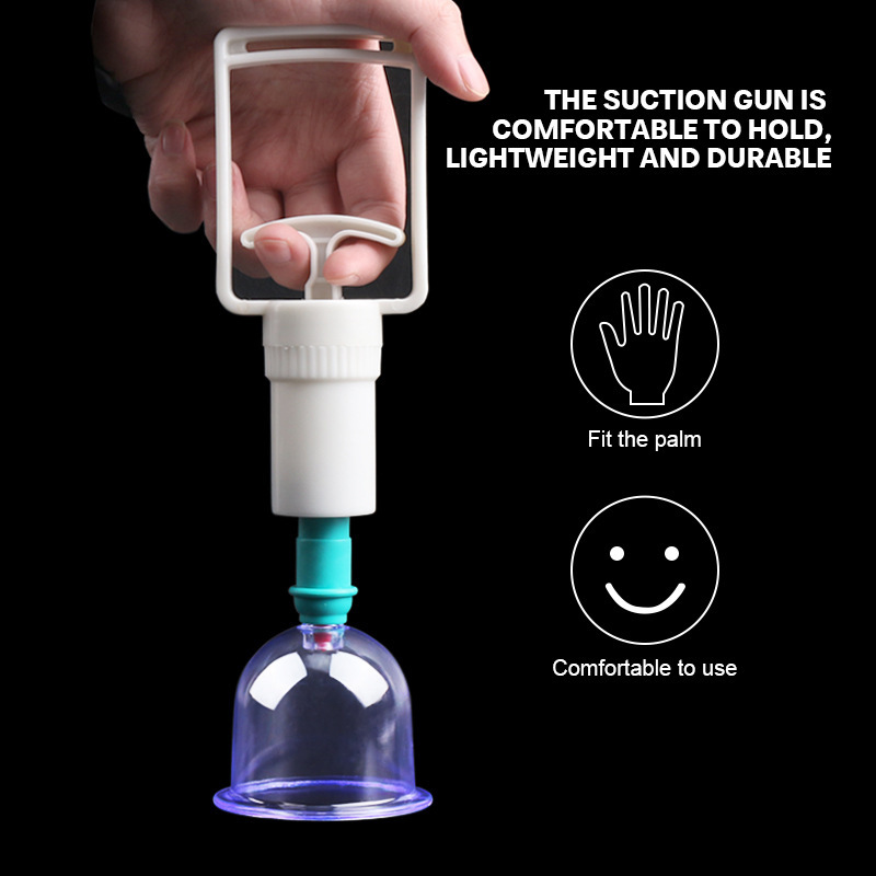 Cross-border hot sale bulk bag 6 cans vacuum cupping device pumping non-glass jar