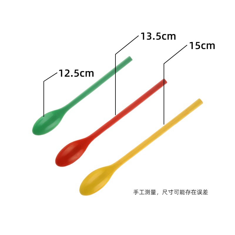 Plastic Medicine Spoon, Double-Headed Medicine Spoon, Single-Headed Medicine Spoon, Sampling Spoon, Micro-Quantity Medicine Spoon, Medicine Spoon Factory Direct Sales