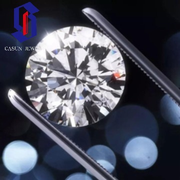 Wuzhou factory in stock wholesale DEF color cutter 3EX round Mosan bare stone eight hearts eight arrows large supply