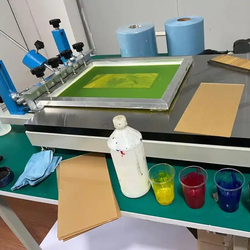 Screen Printing Pad Printing Gift Logo Processing Graphic Design Screen Printing Adjustable Special Color to Pantone