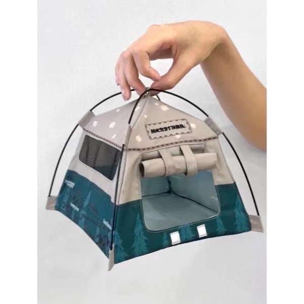 Original 12 points ob11 camping tent shooting props mini tent 10cm cotton doll house miniature gift